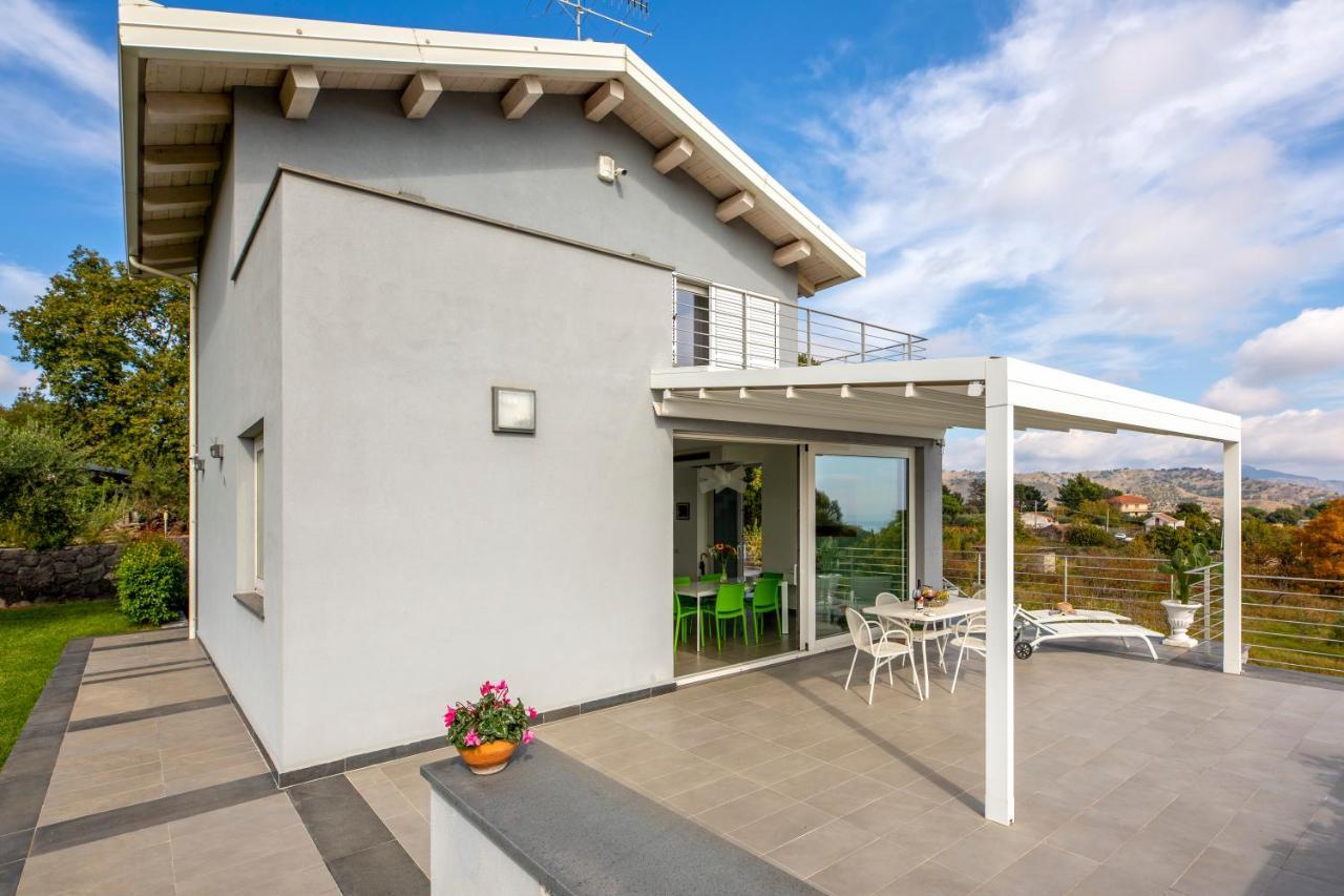 Design Villa In Piedimonte Etneo Buitenkant foto